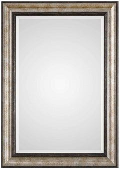 Uttermost Shefford Antiqued Silver Mirror