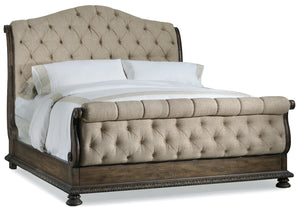 Hooker Furniture Rhapsody Aurora Ecru King Tufted Bed