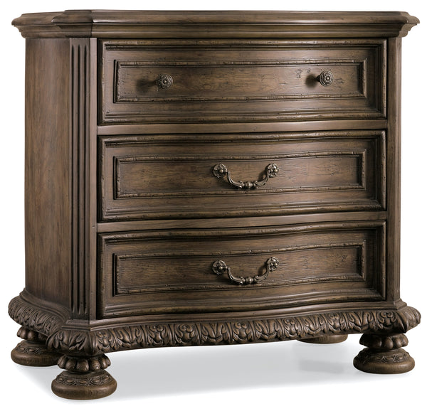 Hooker Furniture Rhapsody 3-Drawer Nightstand