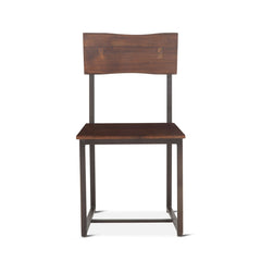 Home Trends Design Loft 18 Inch Dining Chair Walnut