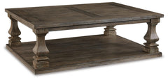 Johnelle Rectangle Coffee Table Gray