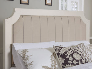 Vaughan-Bassett Bungalow Lattice Upholstered King Headboard