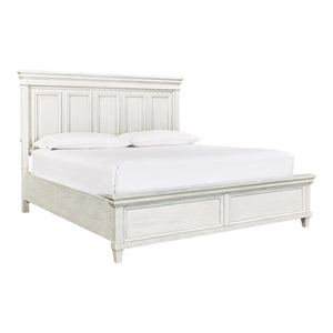 Aspenhome Caraway Aged Ivory Queen Panel Bed