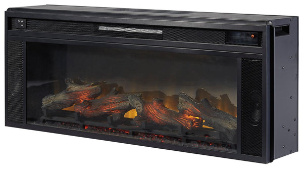 Ashley Entertainment Accessories Fireplace Insert Black Signature Design