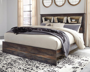 Drystan King Bookcase Bed Multi