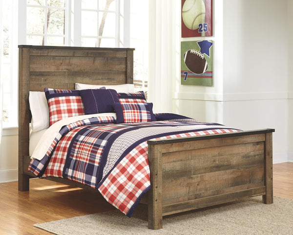 Trinell Full Panel Bed Brown