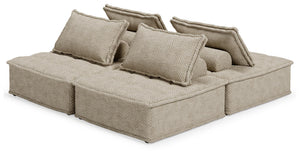 Bales Stationary 4-Piece Modular Seating Sectional Taupe