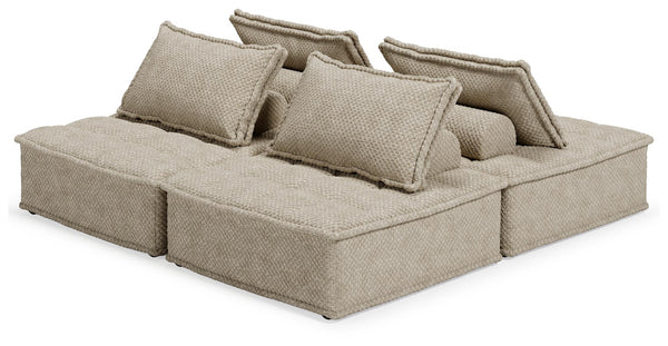 Bales Stationary 4-Piece Modular Seating Sectional Taupe