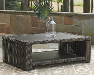 Grasson Lane Rectangle Coffee Table Brown