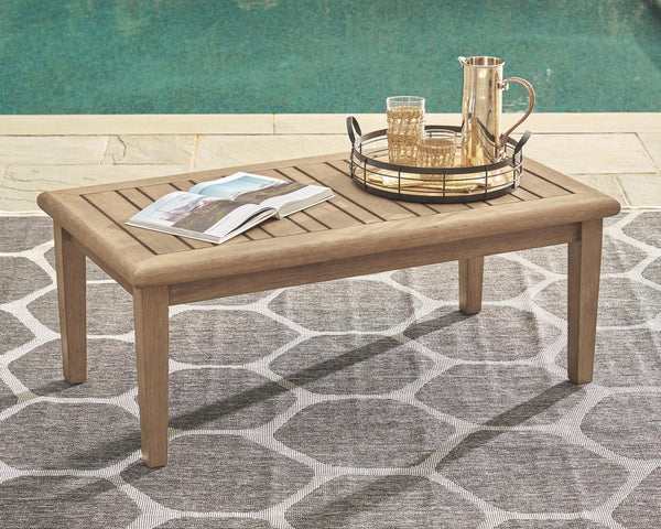 Gerianne Rectangle Coffee Table Grayish Brown
