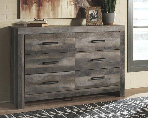 Wynnlow Urban Foundry 6-Drawer Dresser Gray
