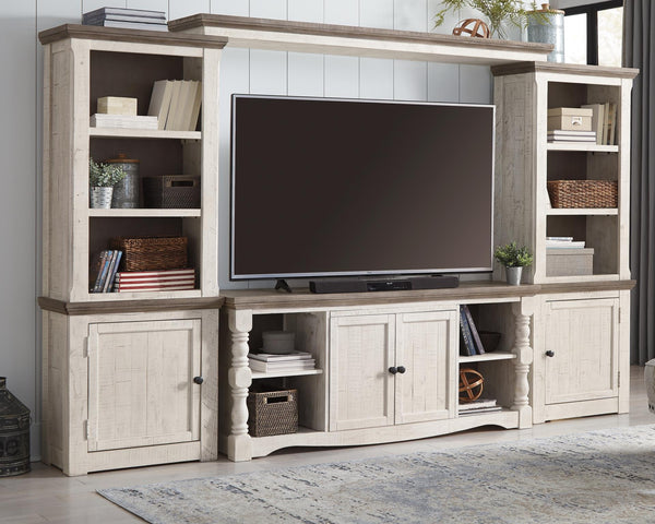 Havalance 4-Piece Entertainment Center Two-tone