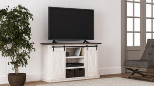 Dorrinson 54-Inch 2-Door TV Stand Two-tone