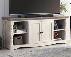 Havalance 67-Inch 2-Door XL TV Stand Two-tone
