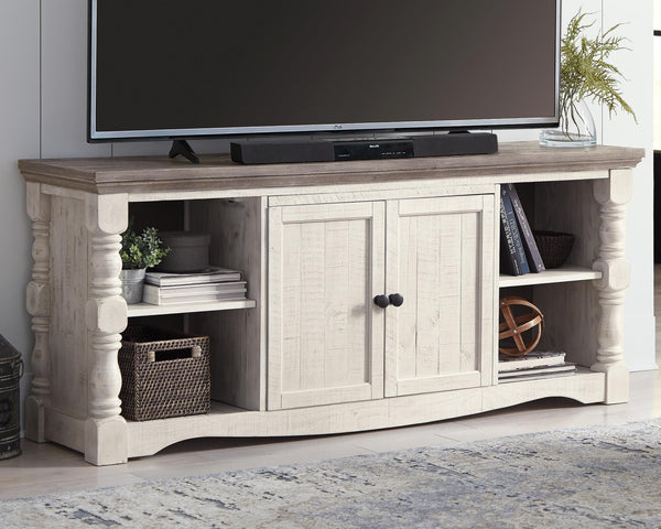 Havalance 67-Inch 2-Door XL TV Stand Two-tone