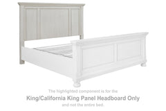Robbinsdale King/California King Panel Headboard Antique White