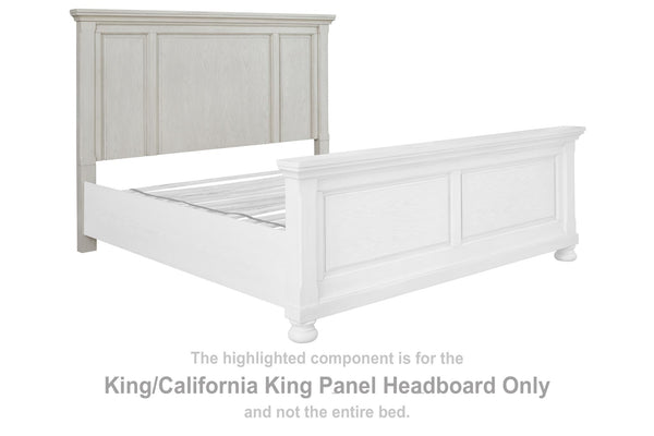 Robbinsdale King/California King Panel Headboard Antique White