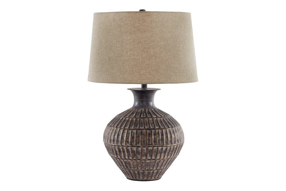 Ashley Magan Table Lamp Antique Bronze Finish Signature Design