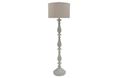 Ashley Bernadate Floor Lamp Whitewash Signature Design