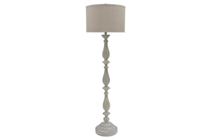 Ashley Bernadate Floor Lamp Whitewash Signature Design