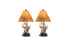 Ashley Derek Brown Table Lamp Set of 2