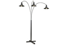 Ashley Sheriel Floor Lamp Black Signature Design