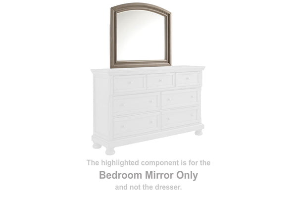 Ashley Lettner Bedroom Mirror Beveled Light Gray