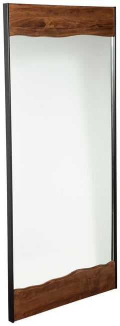 Ashley Panchali Floor Mirror Brown/Black Signature Design