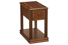 Breegin 1-Drawer Chairside End Table Brown