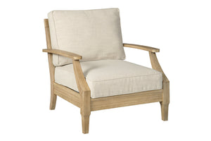 Clare View Lounge Chair with Cushion Beige