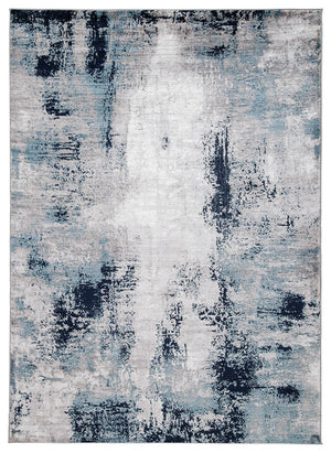 Ashley Leonelle Large Rug Cream/Blue/Gray Signature Design