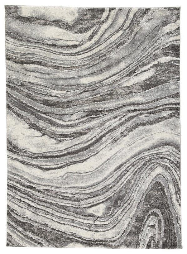 Ashley Wysdale Medium Rug Cream/Gray Signature Design