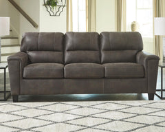 Navi Queen Stationary Sofa Stationary Sleeper Smoke
