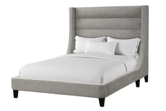 Parker House Jacob Collection Queen Bed in Luxe Light Grey Color