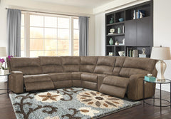 Parker House Polaris Collection 6-Piece Sectional in Kahlua Color