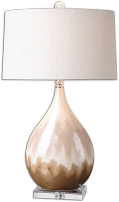 Uttermost Flavian Metallic Rust Table Lamp