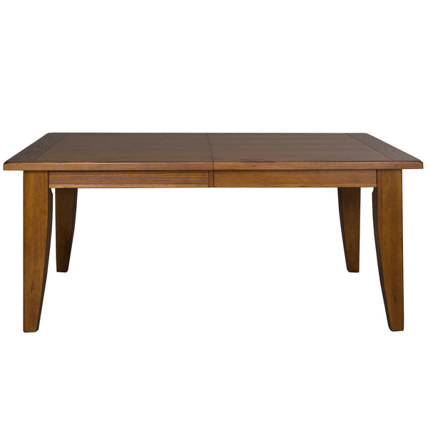 Liberty Furniture 7-Piece Rustic Oak/Black Dining Table Set Treasures
