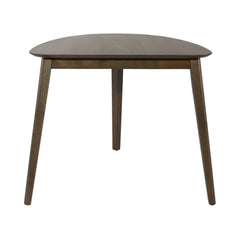 Liberty Furniture Space Savers 4-Piece Grey/Satin Walnut Triangle Casual Dining Table Set