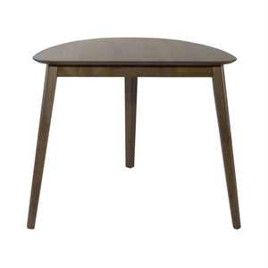 Liberty Furniture Space Savers 4-Piece Grey/Satin Walnut Triangle Casual Dining Table Set