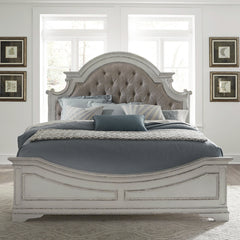 Liberty Furniture Queen Upholstered Bed Magnolia Manor