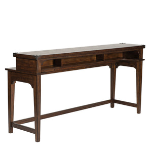Liberty Furniture 4-Piece Console Bar Stools & Table Set Aspen Skies