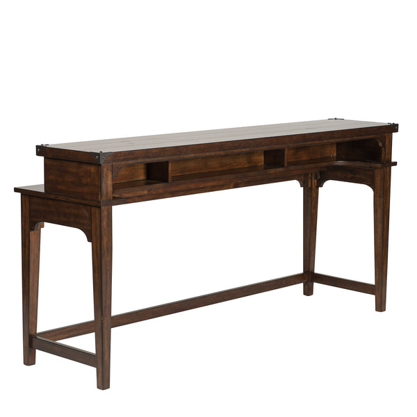 Liberty Furniture 4-Piece Console Bar Stools & Table Set Aspen Skies
