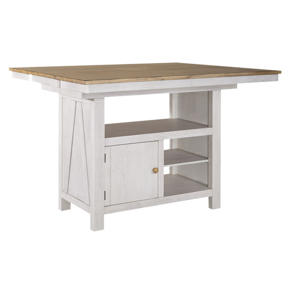 Liberty Furniture 5-Piece Gathering Dining Table Set Lindsey Farm