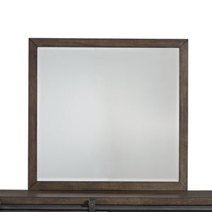 Liberty Furniture Thornwood Hills Rock Beaten Gray Mirror