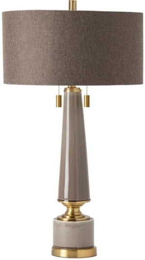 Crestview Moselle Taupe Table Lamp