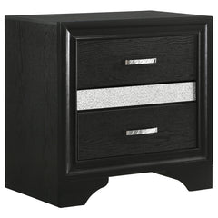 Coaster Miranda 4-Piece Queen Bedroom Set Black