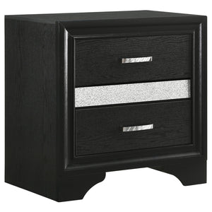 Coaster Miranda 4-Piece Queen Bedroom Set Black