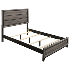 Coaster Watson Wood Full Panel Bed Grey Oak