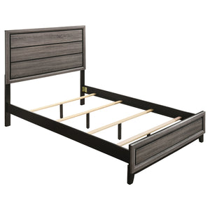 Coaster Watson Wood Full Panel Bed Grey Oak