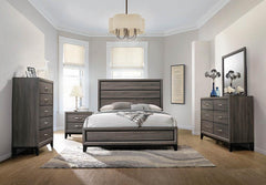 Coaster Watson 5-Piece Full Bedroom Set Grey Oak